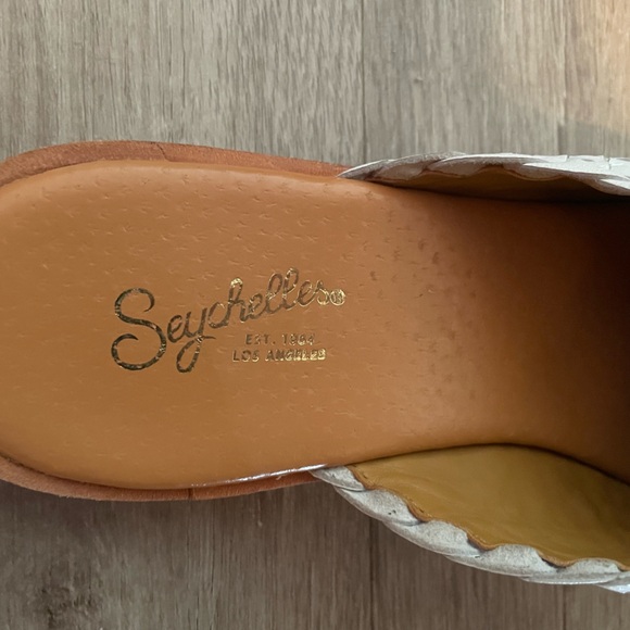 Seychelles leather flat mules sz 8 - Picture 2 of 6